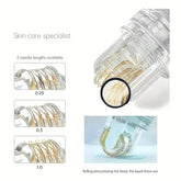 Hydra Roller 64pin Microneedling Serum Applicator, 1.0mm Length